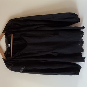 🆕️Black Peasant Top